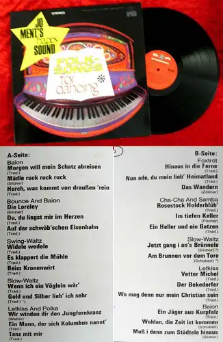 LP Jo Ment´s Happy Sound: Folk Songs for Dancing (SR International 92 756) D