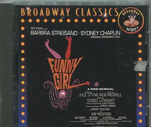 CD Funny Girl - Barbra Streisand - Broadway Classics (Angel) 1992
