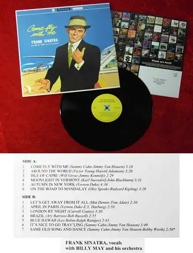 LP Frank Sinatra: Come fly with me (Wax Time 771778) EU 2012