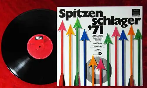 LP Spitzenschlager 1971 (Deutscher Schallplattenclub Decca H 292/5) D