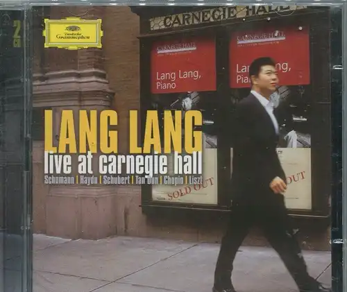 2CD Lang Lang at Carnegie Hall (DGG) 2003