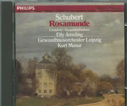 CD Elly Ameling Kurt Masur: Schubert - Rosamunde (Philips) 1983