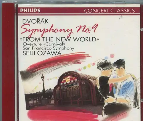 CD Seiji Ozawa: Dvorak Symphonie No. 1 (Philips) 1989