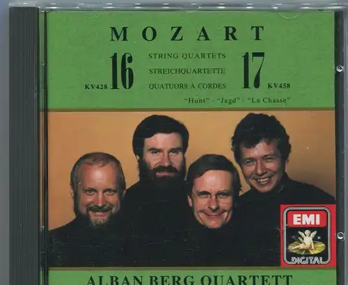 CD Alban Berg Quartett: Mozart - String Quartets (EMI) 1991