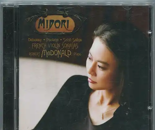 CD Midori: Debussy, Poulenc & Saint-Saens (Sony) 2002