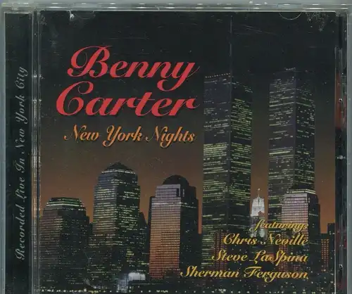 CD Benny Carter: New York Nights (MM) 1997