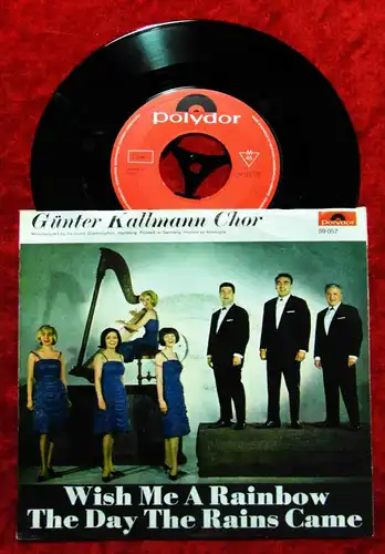 Single Günter Kallmann Chor: Wish Me A Rainbow (Polydor 59 057) D 1966