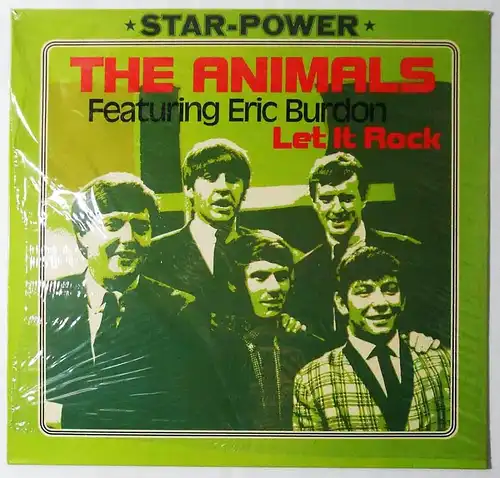 LP Animals feat Eric Burdon: StarPower - Let It Rock (Springboard INT 128 611) D