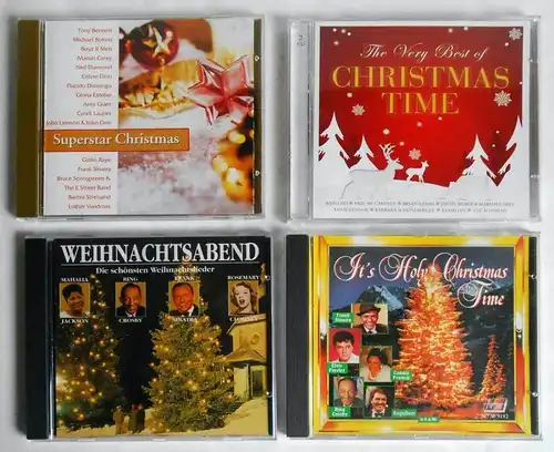 4 CD´s Very Best Of Christmas Time - Bing Crosby Elvis Presley John Lennon usw..