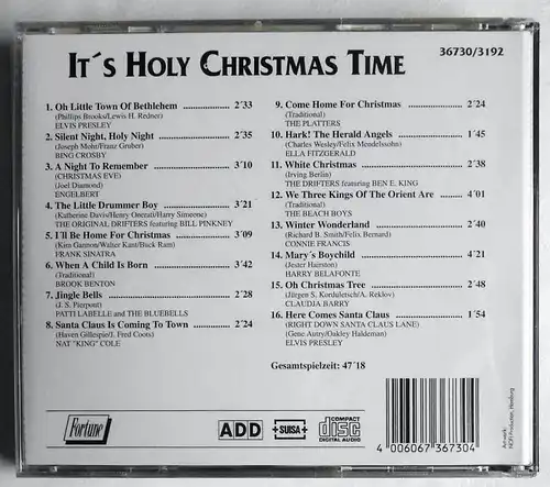 4 CD´s Very Best Of Christmas Time - Bing Crosby Elvis Presley John Lennon usw..