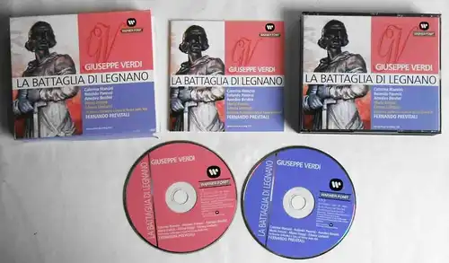 2CD Verdi: La Battaglia Di Legnano - Mancini Panerai Berdini Previtali (Warner)