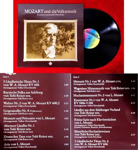 LP Tobias Reiser & Ensemble: Mozart und die Volksmusik (Telefunken 623540 AS) D