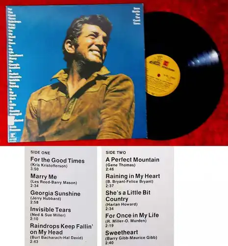 LP Dean Martin For The Good Times (Reprise 44 108) D 1971