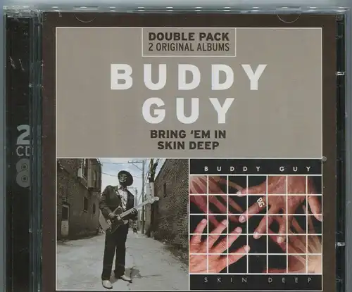 2CD Buddy Guy: Brig Em In / Skin Deep - 2 Original Albums - (Sony) 2013