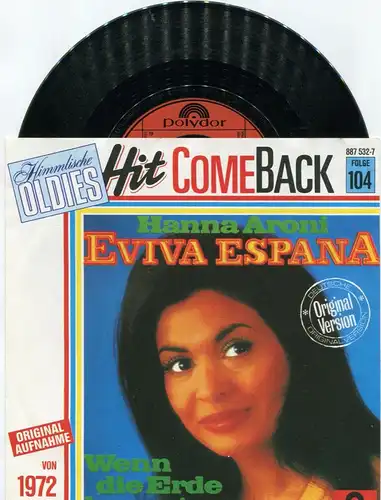Single Hanna Aroni: Eviva Espana (Hit Comeback) D