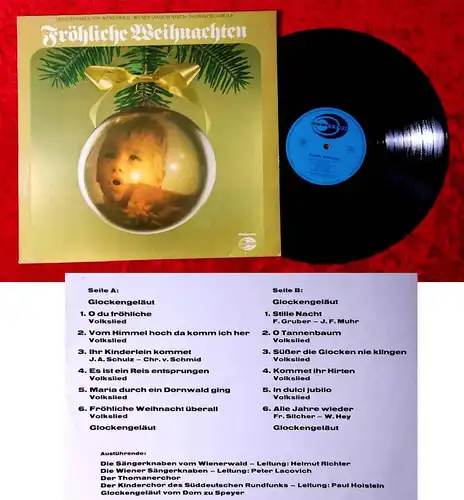 LP Fröhliche Weihnachten - Sängerknaben vom Wienerwald Wiener Sängerknaben...