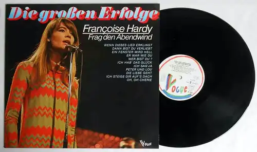 LP Francoise Hardy: Die großen Erfolge - Frag den Abendwind (Vogue 624591 AO) D