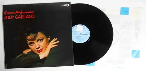 LP Judy Garland: Greatest Performances (MCA Coral CPS 107) UK Musterplatte