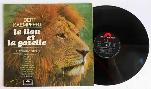 LP Bert Kaempfert: Le Lion et La Gazelle (Polydor International 658 011 GU) F
