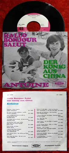 Single Antoine: Hallo Bonjour Salut (Vogue DV14 809) D 1968