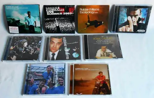 10 CD ROBBIE WILLIAMS - Sammlung -