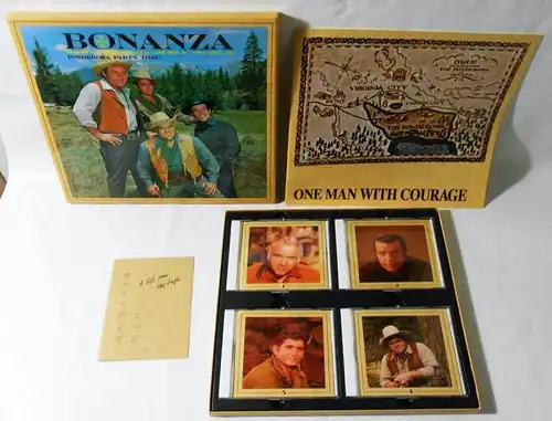 4 CD Box Bonanza Ponderosa Party Time (Bear Family) 1993 Starring Lorne Greene..