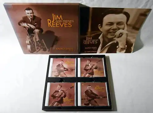 4 CD Box Jim Reeves: & Friends: Radio Days Vol. 1 (Bear Family) 1998