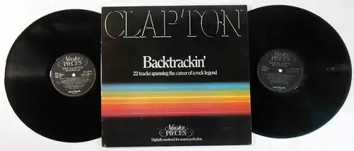 2LP Eric Clapton: Backtrackin´ )Masterpieces Eric K1) UK 1984
