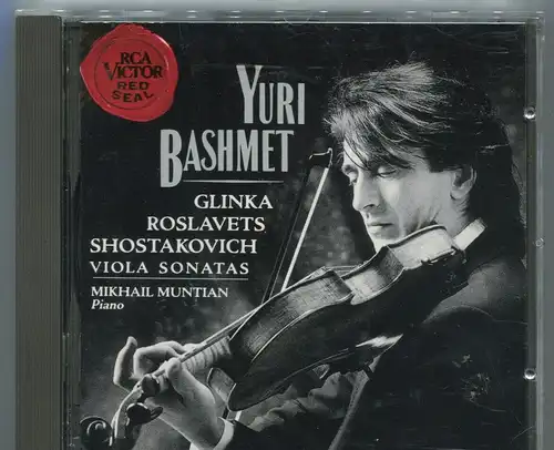 CD Yuri Bashmet Mikhail Muntian: Glinka Roslavets... (RCA) 1992