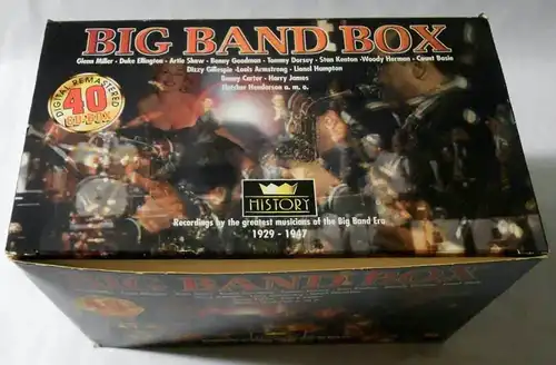 40CD Box Big Band Box - Die großen Musiker der Big Band Era  1929 - 1947