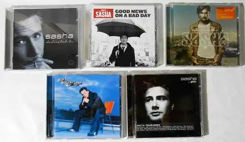 5 CD SASHA  - Sammlung -