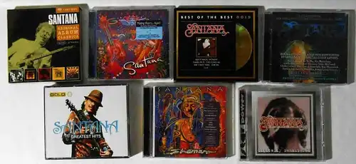 14 CD SANTANA  - Sammlung -