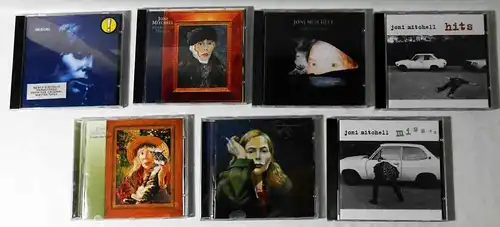 7 CD JONI MITCHELL  - Sammlung -