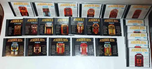 34 CD Jukebox Hits 1950 - 1965  - Originale -  - Sammlung - Gold Esdition - 1992