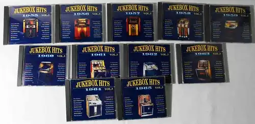 34 CD Jukebox Hits 1950 - 1965  - Originale -  - Sammlung - Gold Esdition - 1992