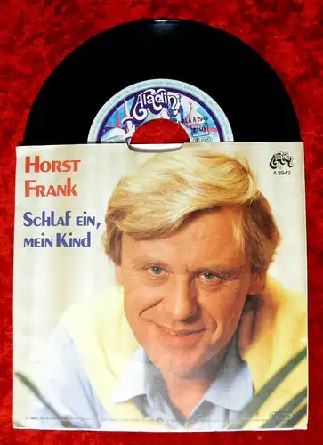 Single Horst Frank: Schlaf ein, mein Kind (Aladin A 2943) D 1982