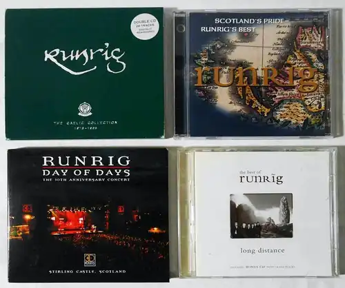 6 CD Runrig - Sammlung