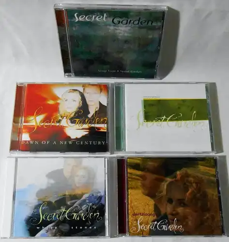 5 CD  Secret Garden - Sammlung
