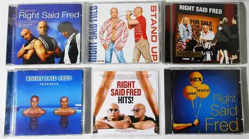 7 CD  Right Said Fred - Sammlung