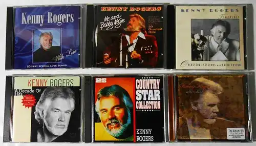 7 CD Kenny Rogers - Sammlung