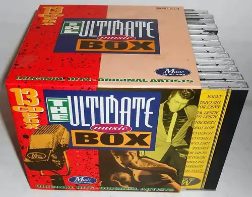 13CD Box The Ultimate Music Box - 50´s  60´s 70´s 80´s Sound -  (BR Music)