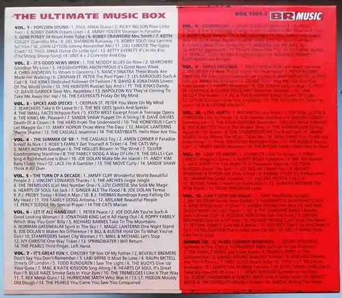 13CD Box The Ultimate Music Box - 50´s  60´s 70´s 80´s Sound -  (BR Music)