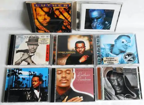 8 CD´s Luther Vandross   - Sammlung -