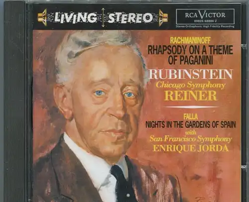 CD Artur Rubinstein: Rachmaninoff Rhapsody On A Theme of Paganini...  (RCA) 1997