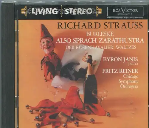 CD Fritz Reiner Byron Janis: Strauss - Burleske (RCA Living Stereo) 1997