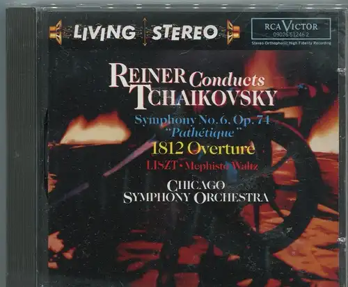 CD Fritz Reiner Conducts Tschaikowsky Symphony No. 6 (RCA Living Stereo) 1995