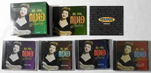 4CD Box Mildred Bailey: Mrs. Swing (Proper) 2003