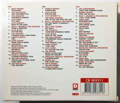 3CD Box The Beatles Songbook (2005)