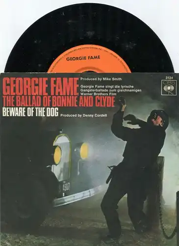 Single Georgie Fame: Ballad of Bonnie & Clyde (CBS 3124) D