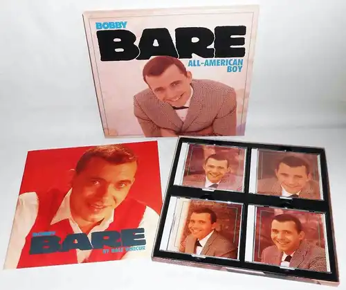 4CD Box Bobby Bare: All American Boy (Bear Family) 1994